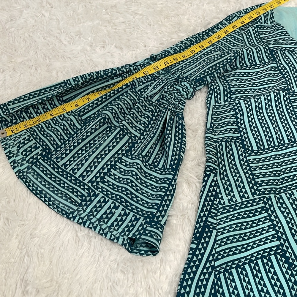 NWOT Manaola Dress Aqua and Gray S - Picture 7 of 10